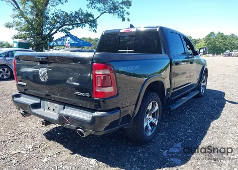 2020 Ram 1500 Laramie 4X4 5'7 Box из США, поврежденный, VIN 1C6SRFJT2LN400473